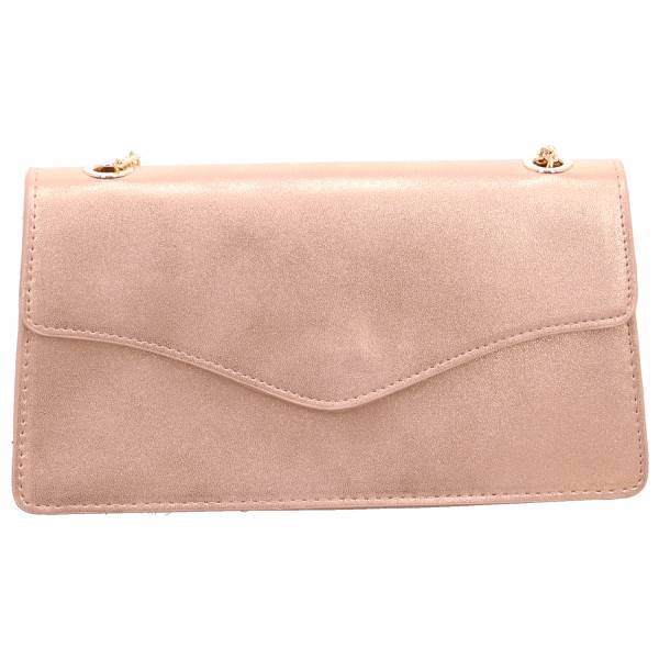 Bild 1 - MENBUR Clutch / Abendtasche Rosa Lederimitat