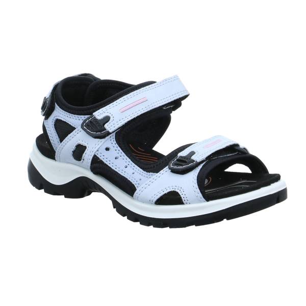 Bild 1 - ECCO Sandalette Hellblau Leder