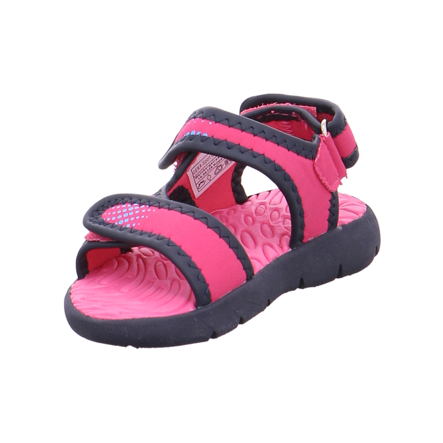 LICO Kleinkinder-Sandale wasserfest Pink Synthetik Wassersandale YB9001
