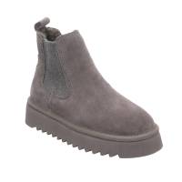 TAMARIS Boot Taupe Leder