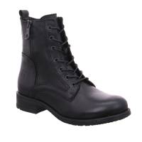 SCHUHENGEL Boot Schwarz Leder