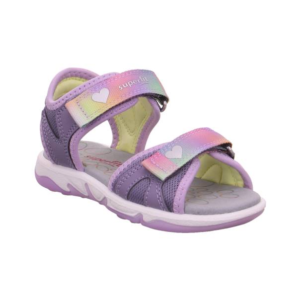 Bild 1 - SUPERFIT Kleinkinder-Sandale Flieder Textil Sommerschuh