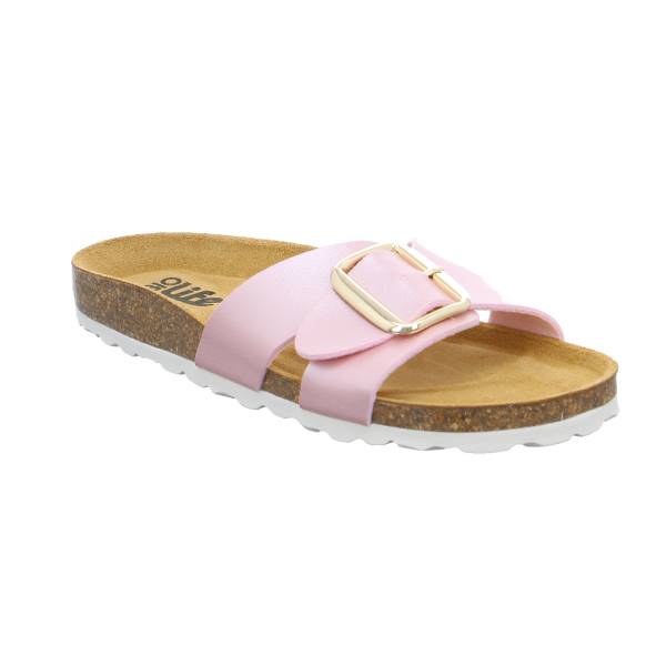 Bild 1 - BIOLIFE Bio-Fussbett Rosa Lederimitat