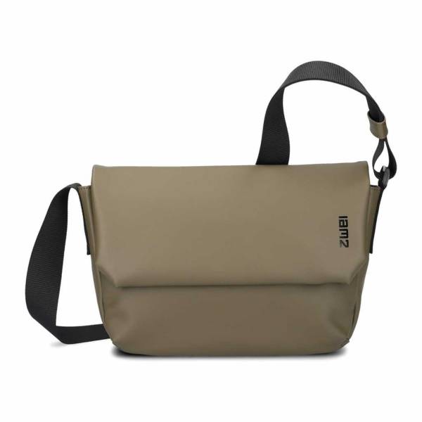 Bild 1 - ZWEI Umhängetasche Olive Lederimitat