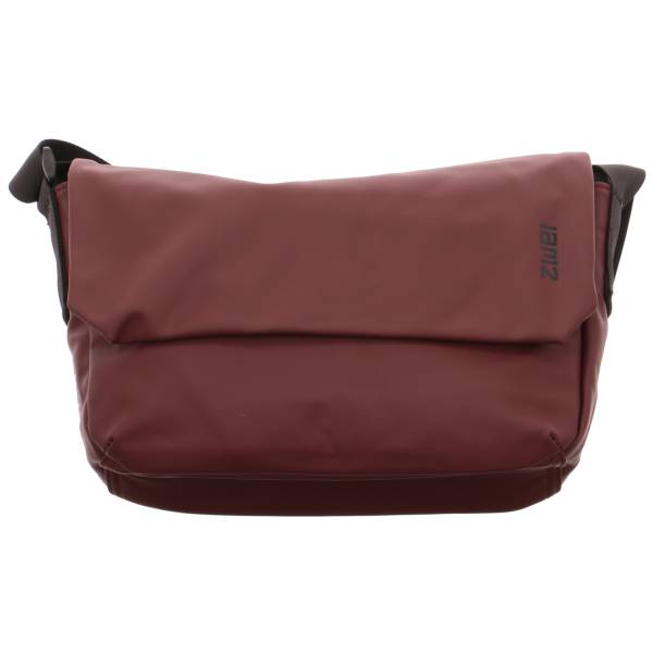 Bild 1 - ZWEI Umhänge- / Schultertasche klein Bordeau Lederimitat