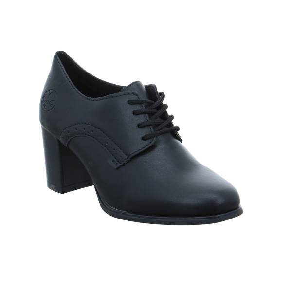 Bild 1 - RIEKER Slipper Schwarz Lederimitat