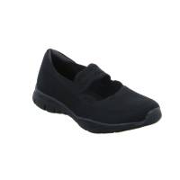 SKECHERS Ballerina Schwarz Textil Ja