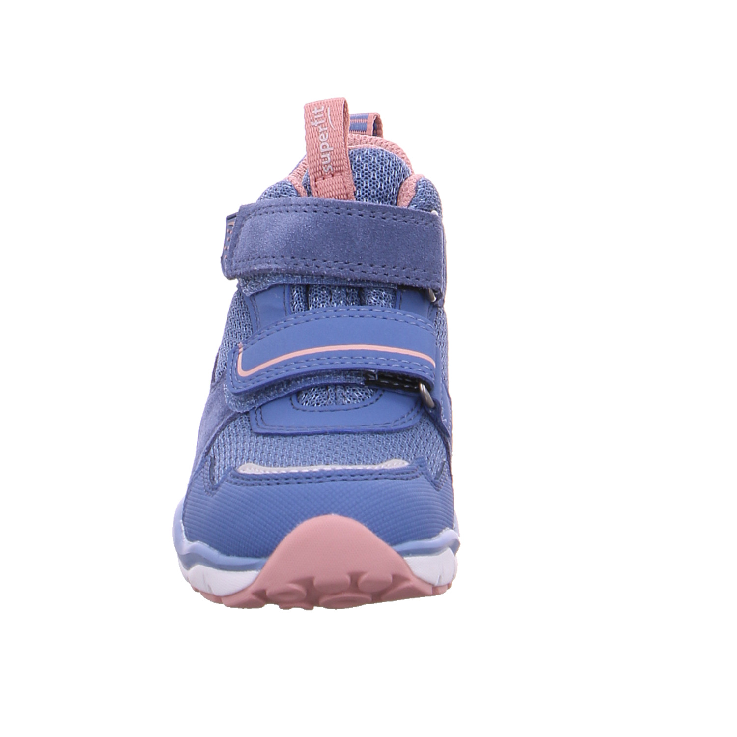 SUPERFIT Kleinkinder-Halbschuh Klett Hellblau Textil Bottine AR9206