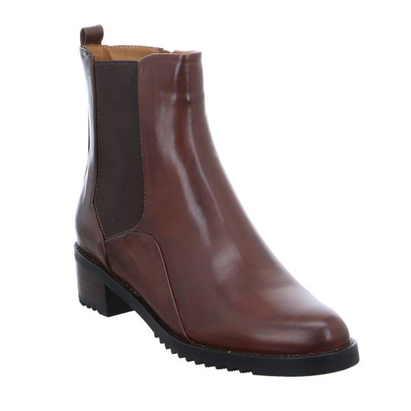 Bild 1 - EVERYBODY Stiefelette Braun Leder