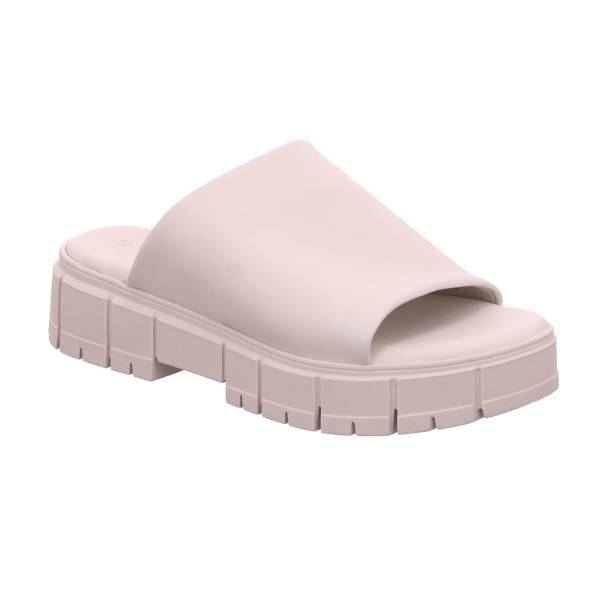 Bild 1 - TAMARIS Pantolette Offwhite Leder