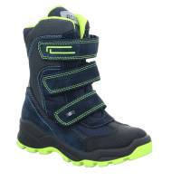 IMAC Kleinkinder-Snowboot Membran Dunkelblau Leder Stiefel