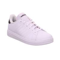 Bild 1 - ADIDAS Kinder Sportschuh Weiss Lederimitat Bild 1 - ADIDAS Kinder Sportschuh Weiss Lederimitat