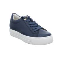 PAUL GREEN Sneaker Blau Leder
