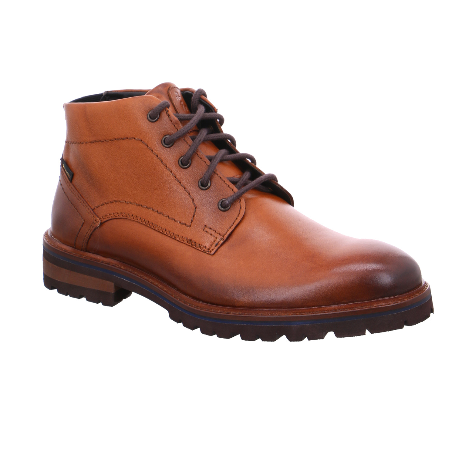 FRETZ MEN Winter-Boots Cognac Leder