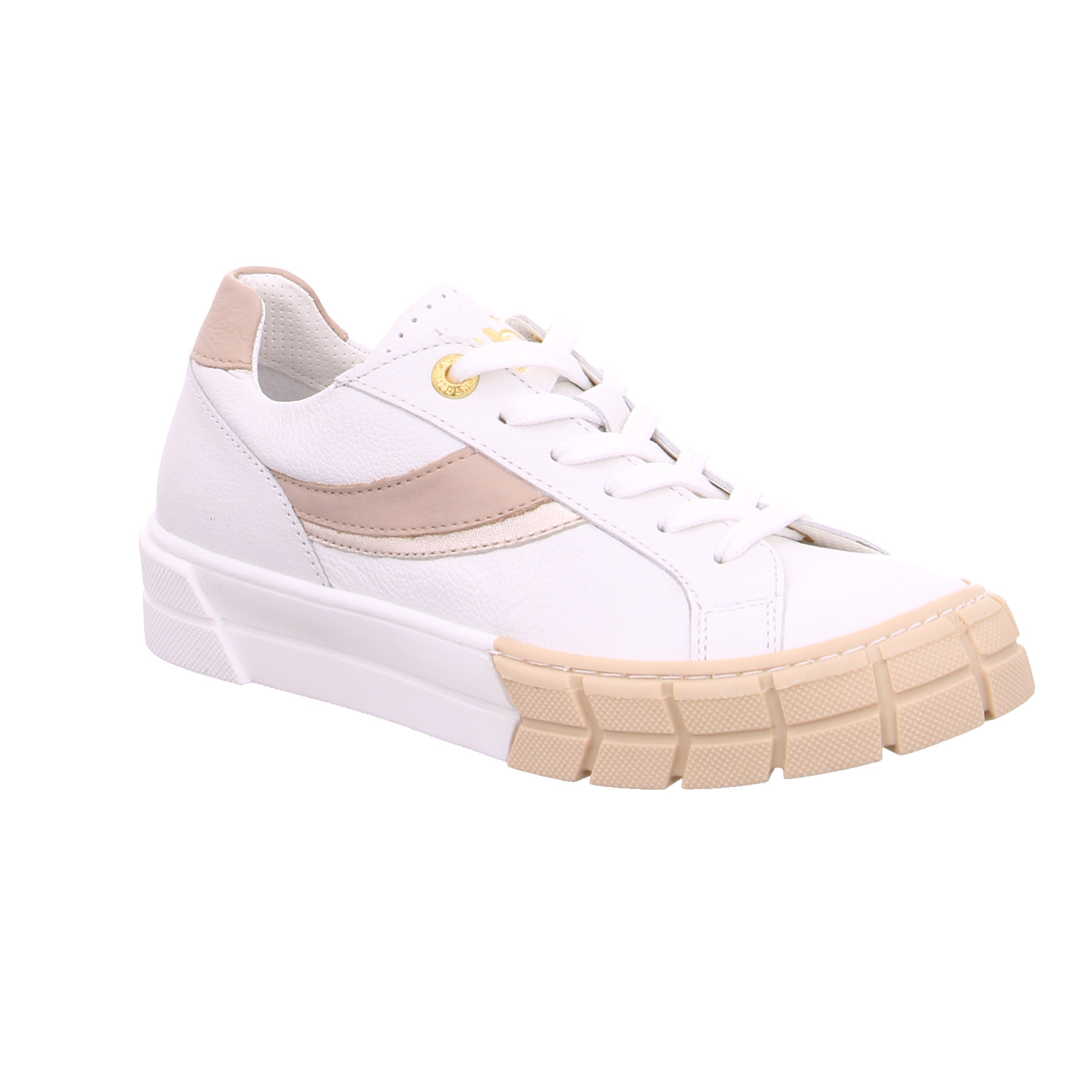 BUGATTI SHOES Sneaker Offwhite Lederimitat