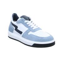 GATTINO Jungen-Halbschuh Binder Blau Leder Sneaker