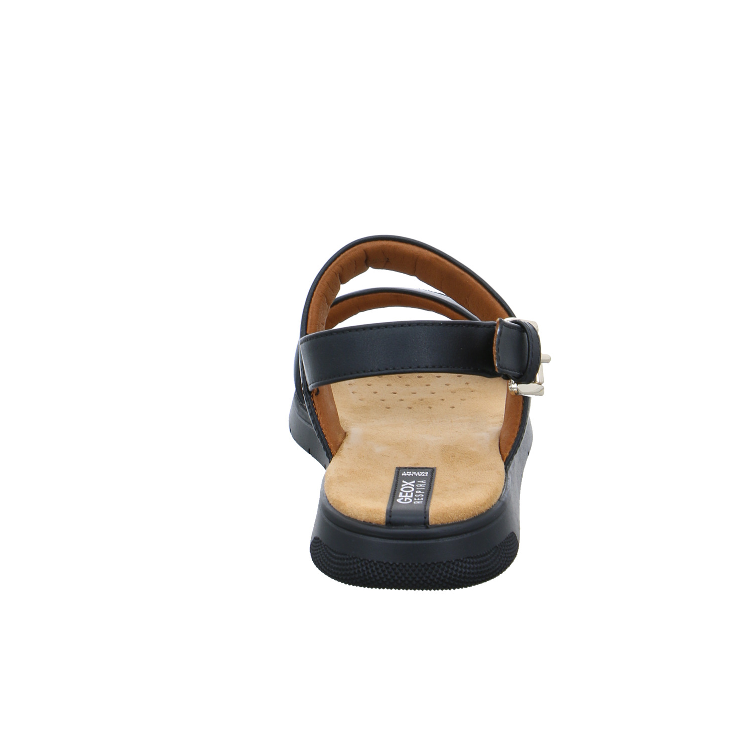 GEOX Sandalette Schwarz Leder