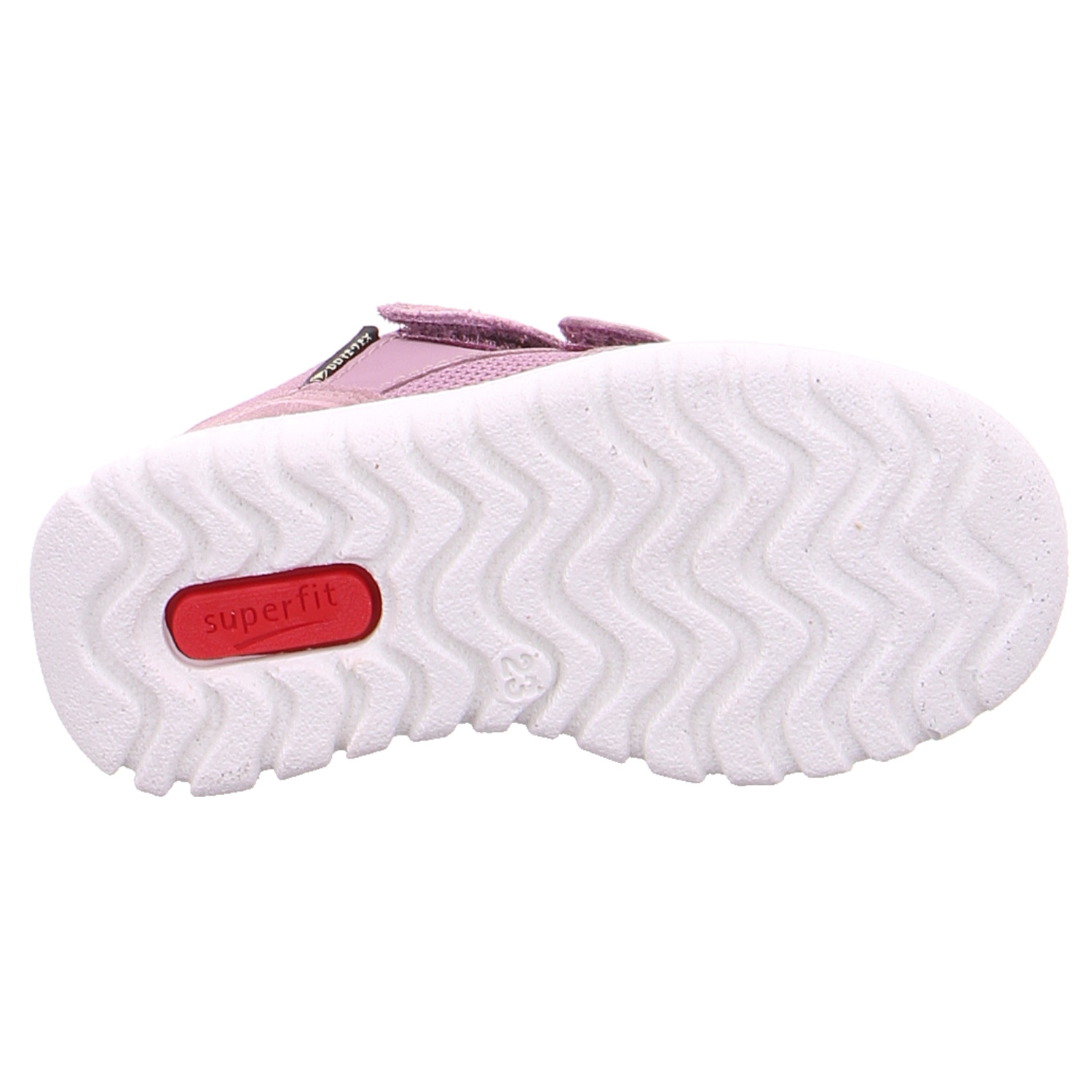 SUPERFIT Baby-Sport-Bottine Rosa Textil Sneaker NV7795