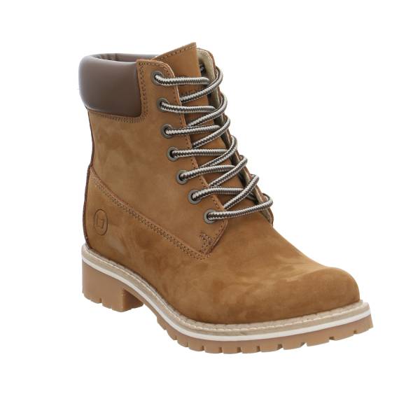 Bild 1 - SCHUHENGEL Boot Cognac Leder mit Wollfutter