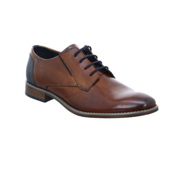 Bild 1 - BUGATTI SHOES Halbschuh-City Cognac Leder