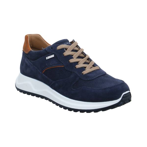 Bild 1 - IGI & CO Halbschuhe Sneaker Blau Leder