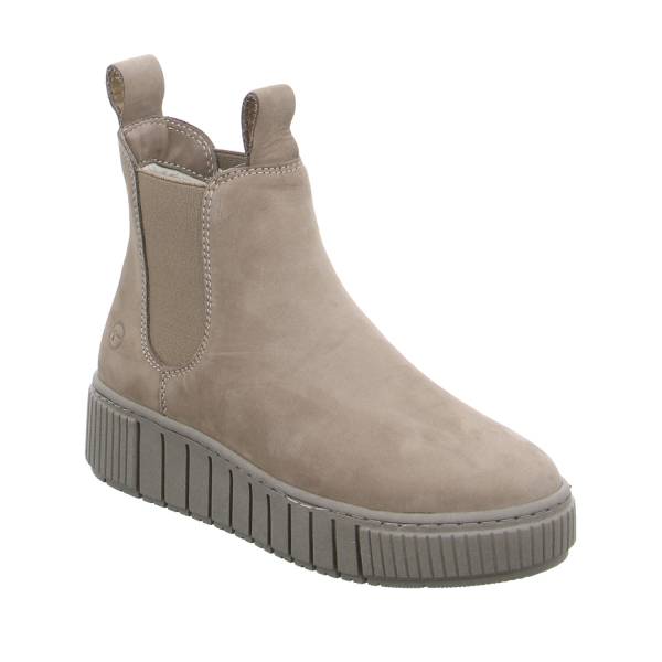 Bild 1 - TAMARIS Boot Taupe Leder