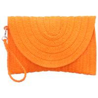 Nitzsche Accessories Clutch / Abendtasche Orange Textil