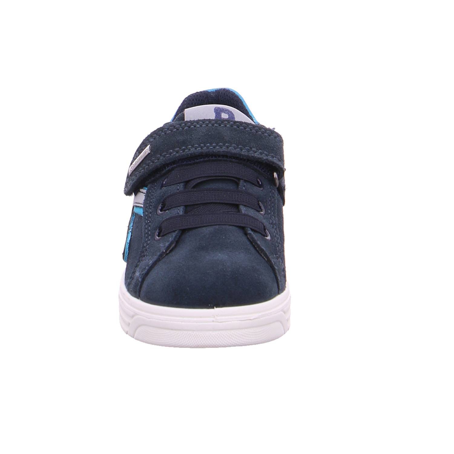 PRIMIGI Kleinkinder-Halbschuh Klett Dunkelblau Leder Sneaker AR9151