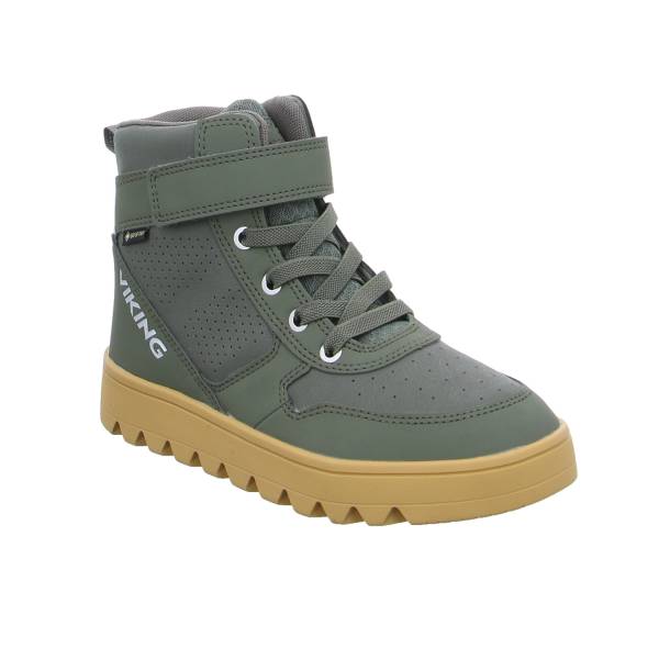 Bild 1 - VIKING Jugend-Boot Olive Textil Sneaker high