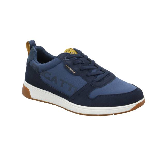 Bild 1 - BUGATTI SHOES Halbschuhe Sneaker Stoff Blau Textil