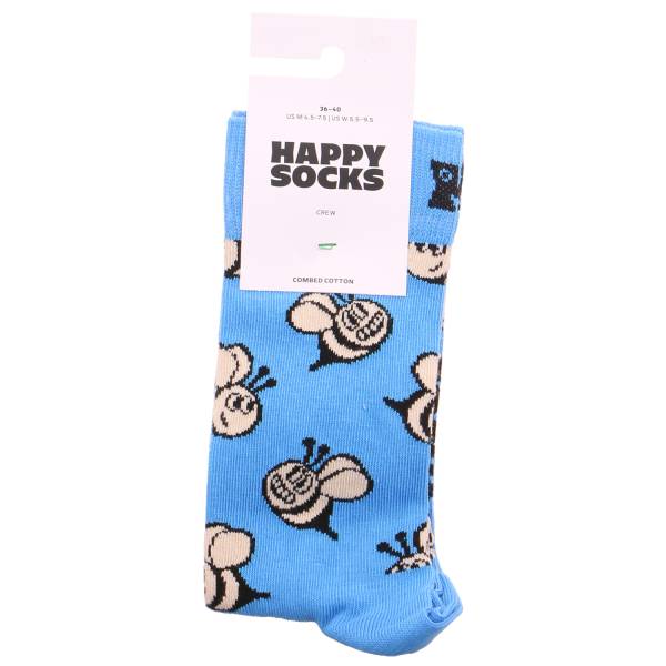 Bild 1 - HAPPY SOCKS Freizeitsocken Hellblau Textil