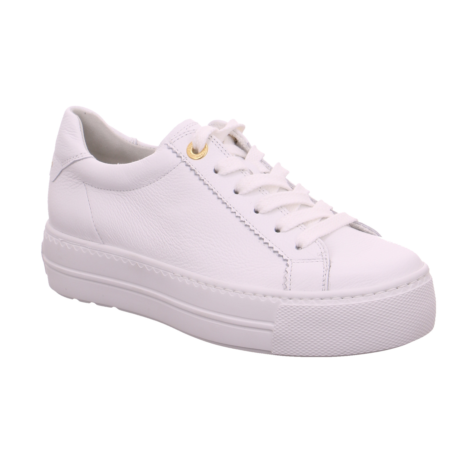 PAUL GREEN Sneaker Weiss Leder