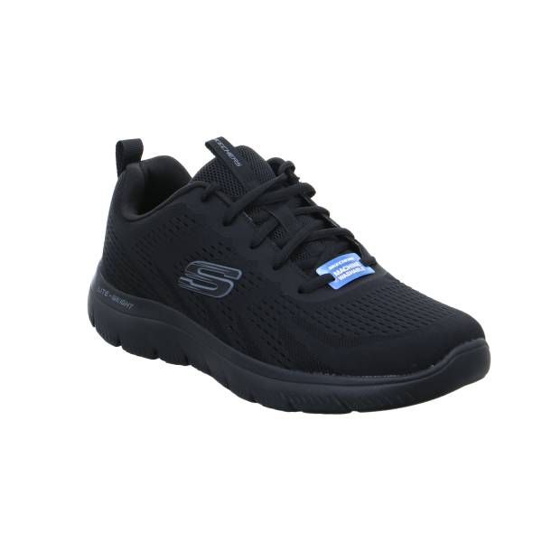 Bild 1 - SKECHERS Halbschuh Schwarz Textil