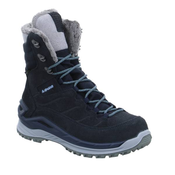 Bild 1 - LOWA Snowboots Damen Blau Leder