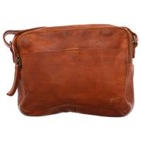 BEAR DESIGN Umhängetasche Cognac Leder