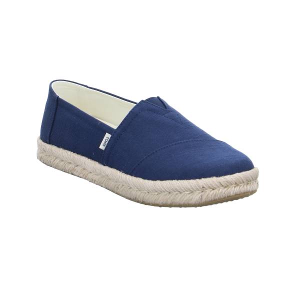 Bild 1 - TOMS Espadrille Blau Textil TOMorrowS Shoes