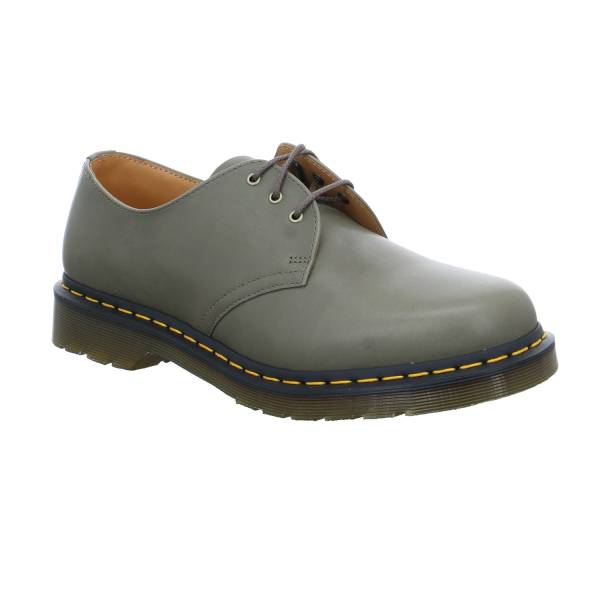 Bild 1 - DR. MARTENS Halbschuh Olive Leder