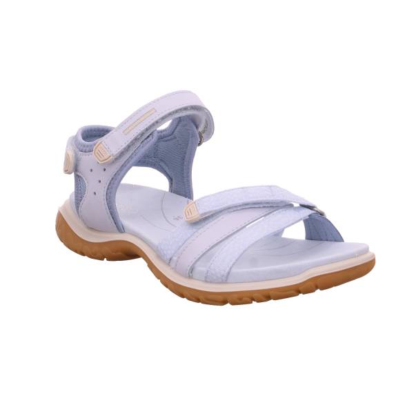 Bild 1 - ECCO Trekking-Sandalette Hellblau Leder