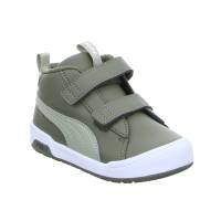 PUMA Baby-Sport-Bottine Olive Textil Sneaker