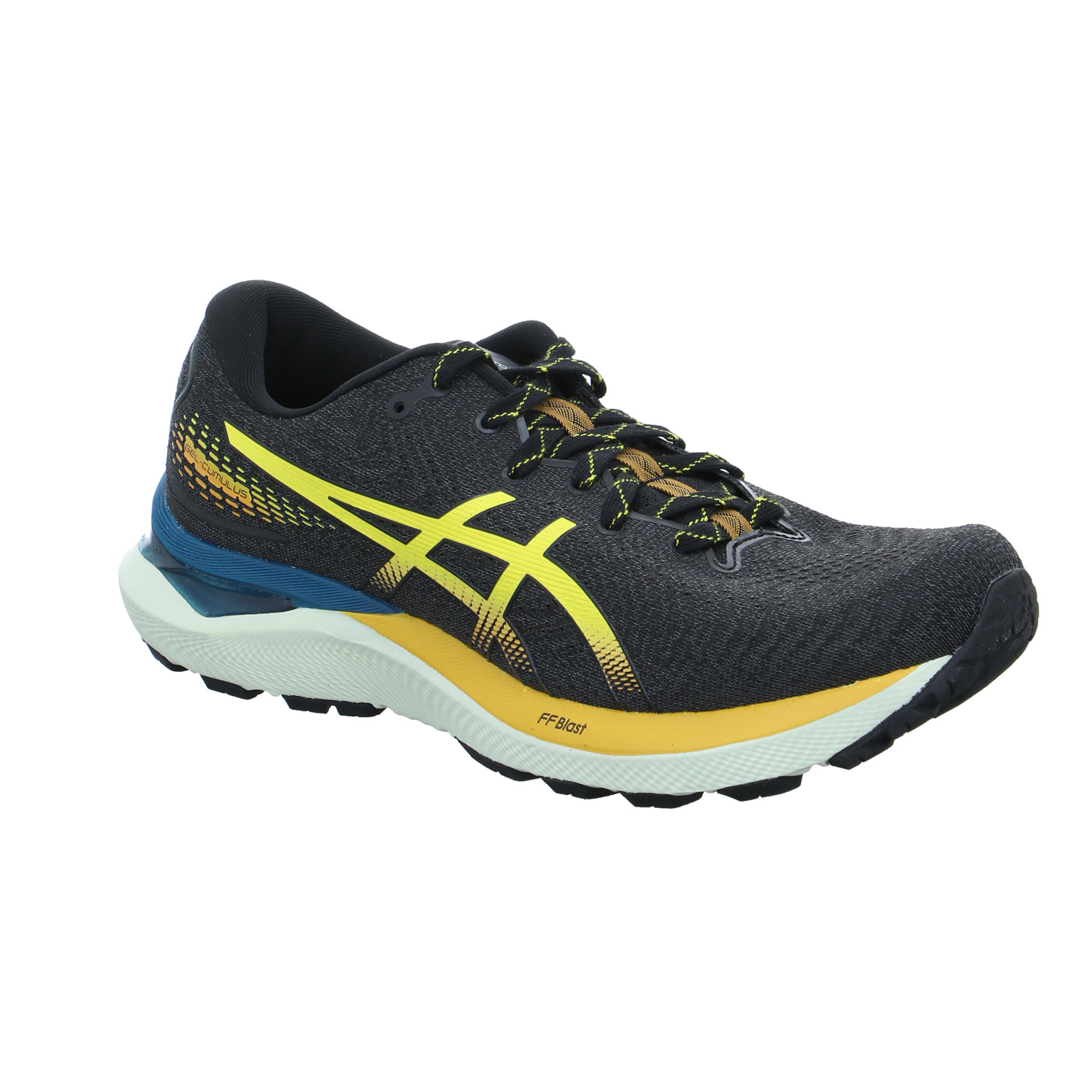ASICS Running Crossschuhe Grau Synthetik Gel Cumulus 24 TR