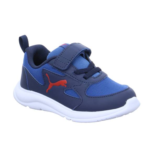 Bild 1 - PUMA Baby-Sport-Bottine Blau Textil Sneaker