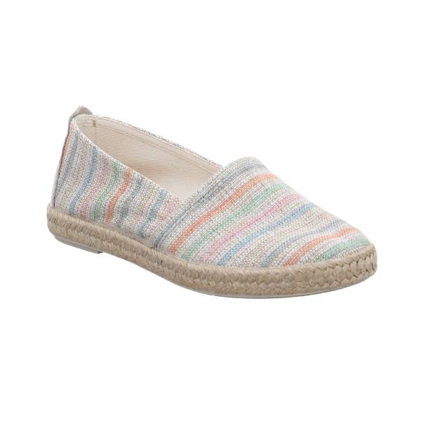 Bild 1 - SCHUHENGEL Espadrille Multicolor Textil mit Lederdecksohle