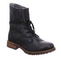 SCHUHENGEL Boot Schwarz Leder