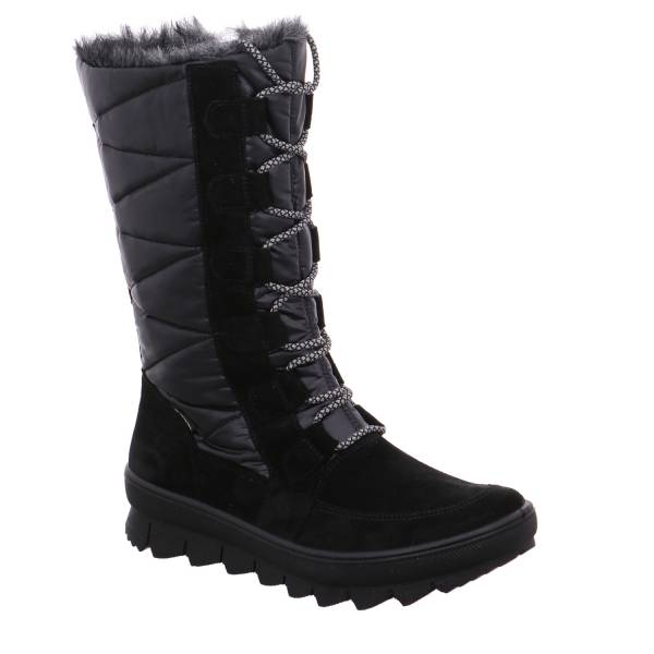Bild 1 - LEGERO Snowboot Schwarz Leder mit Gore-Tex Membrane
