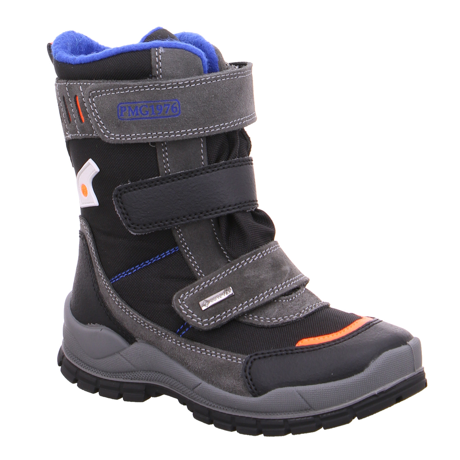 PRIMIGI Jungen- Snowboot Membran Grau Textil Winterstiefel
