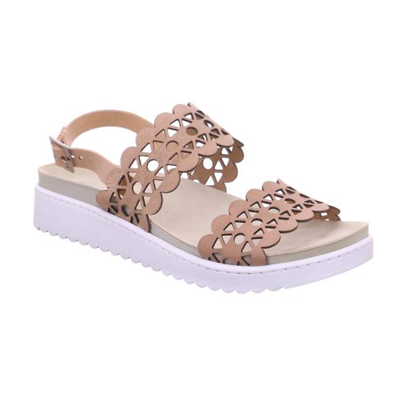 Bild 1 - MUBB Comfort-Sandalette Beige Leder