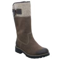 RIEKER Stiefel Braun Lederimitat mit Rieker-TEX