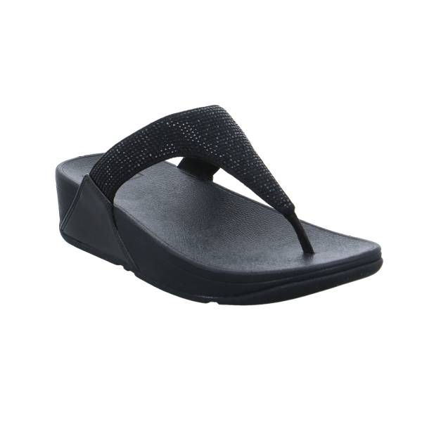 Bild 1 - FITFLOP Zehentrenner-FlipFlop Schwarz Lederimitat