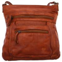 BEAR DESIGN Umhängetasche Cognac Leder