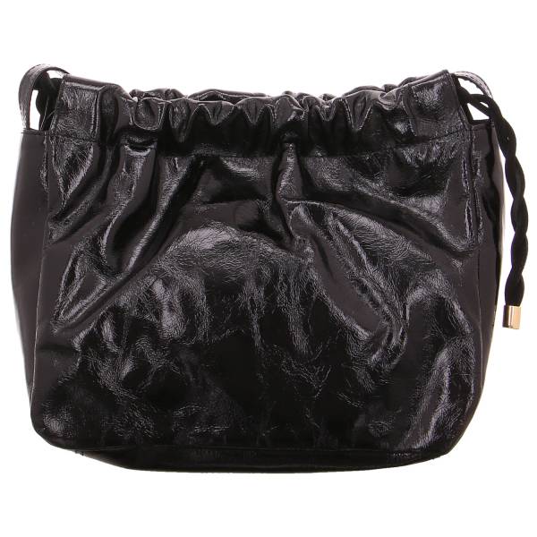 Bild 1 - Unisa Beuteltasche Schwarz Leder